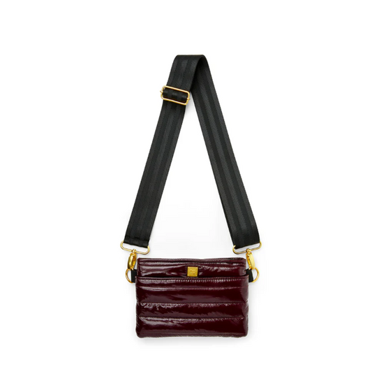 Bum Bag Crossbody in Deep Burgundy by Think Royln