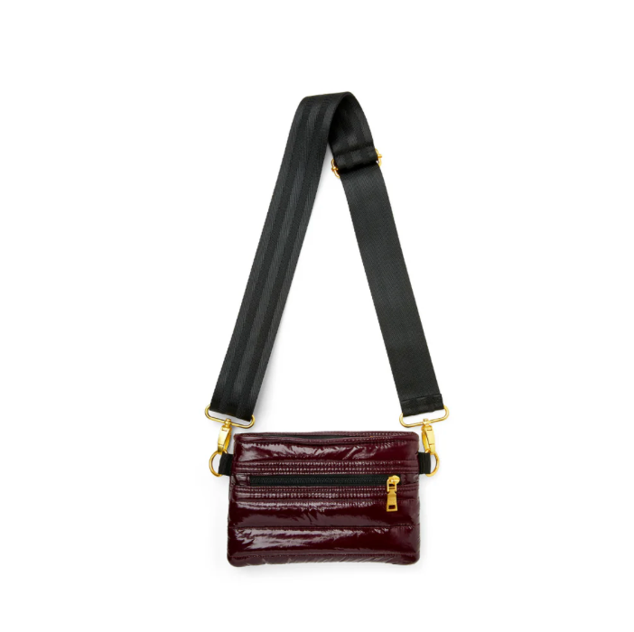 Bum Bag Crossbody in Deep Burgundy by Think Royln