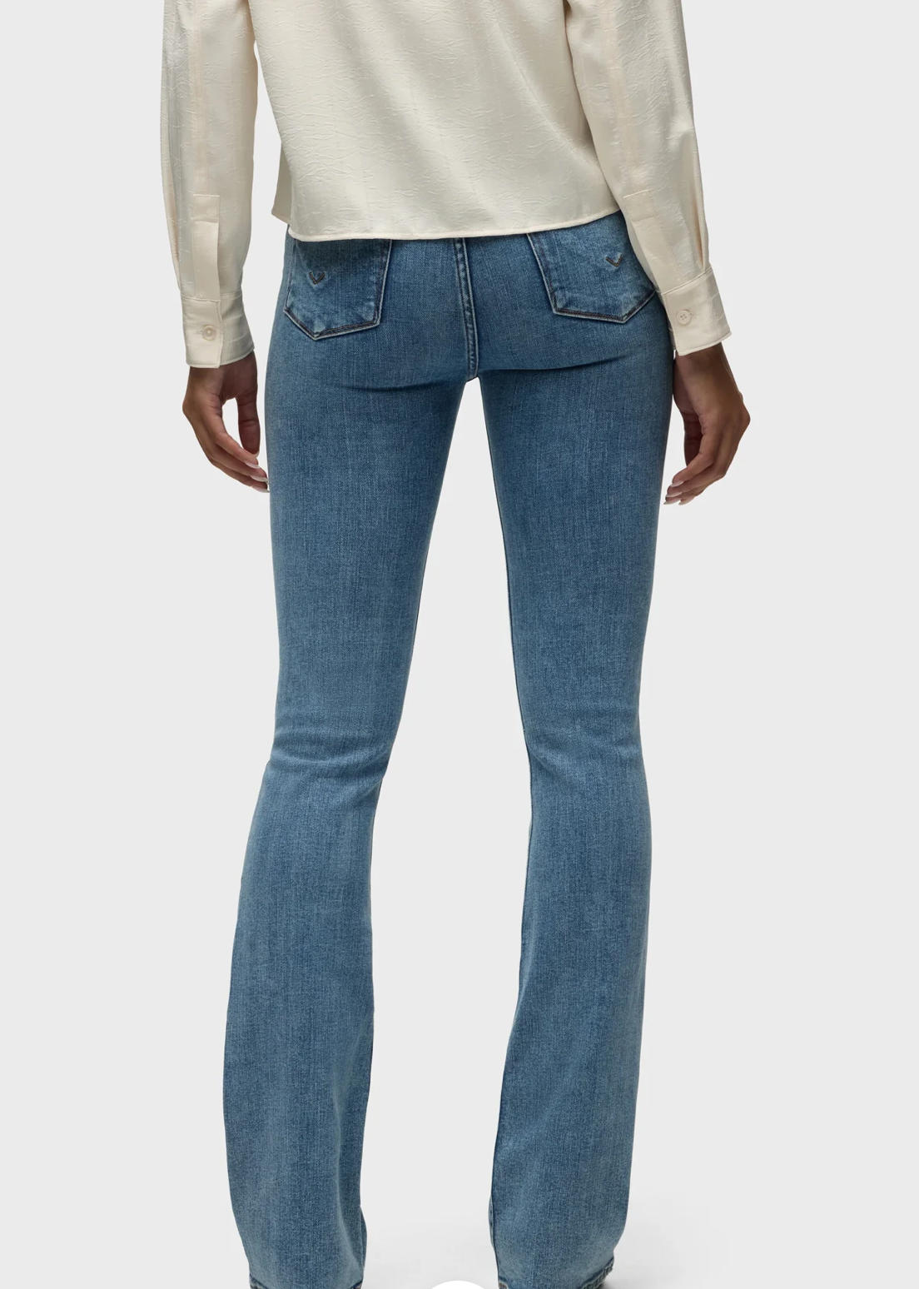 Barbara High-Rise Bootcut Jeans in Catalina by Hudson