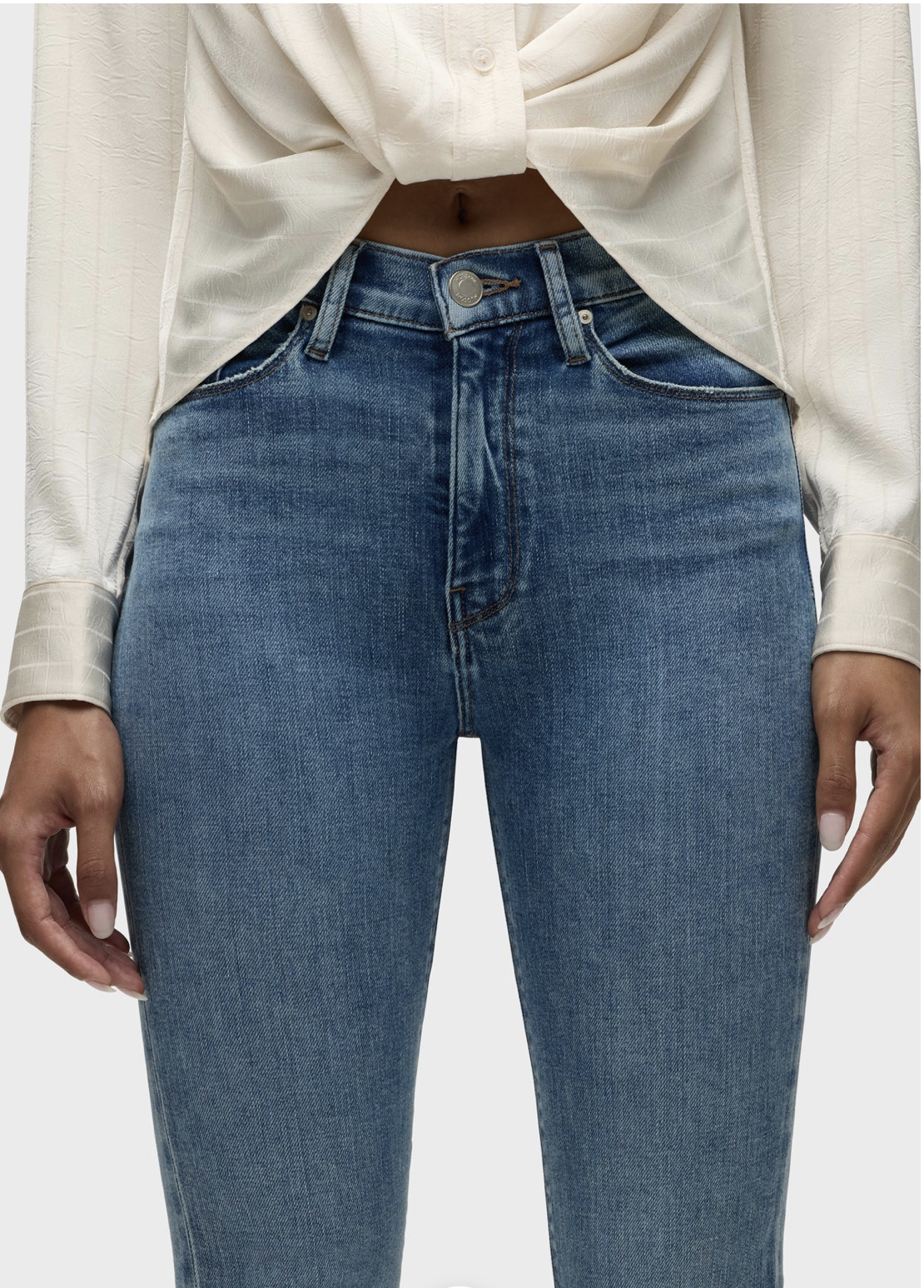 Barbara High-Rise Bootcut Jeans in Catalina by Hudson