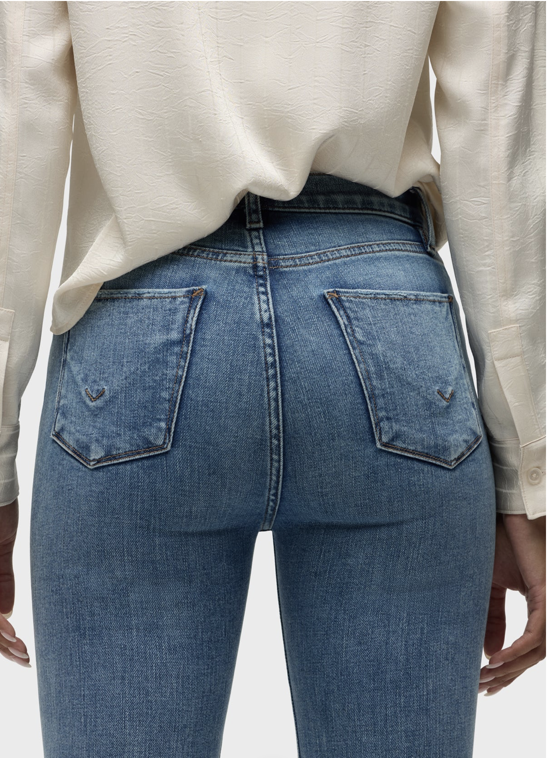 Barbara High-Rise Bootcut Jeans in Catalina by Hudson