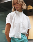 Louella Shirt in White by Cali Dreaming