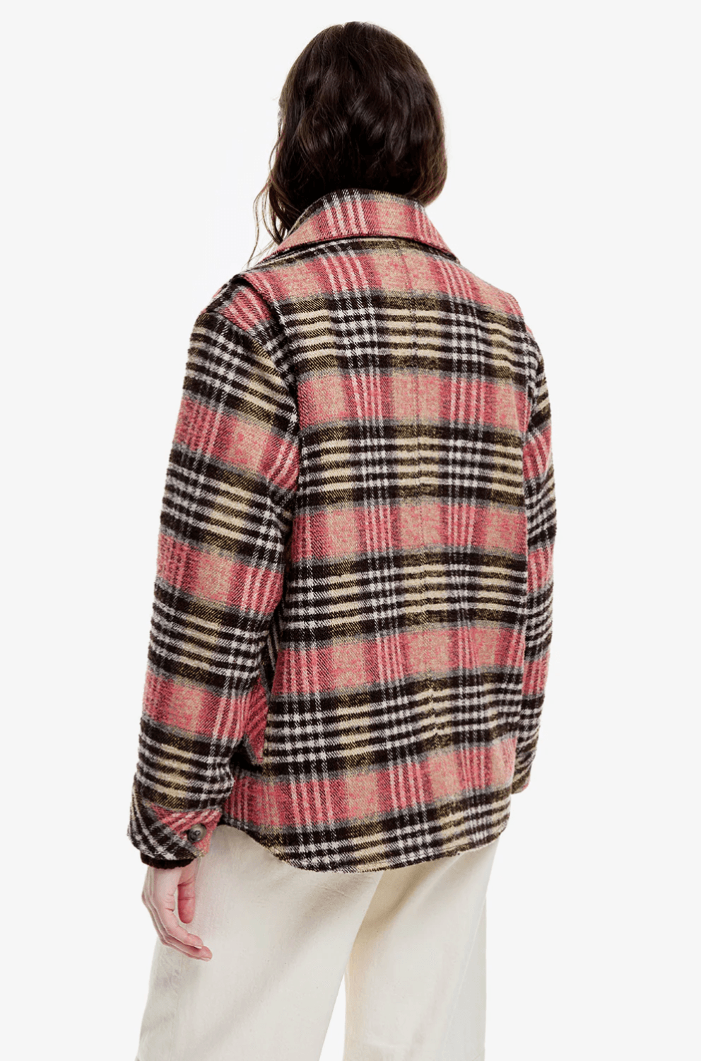 Barn Jacket in Rose Plaid by Smythe