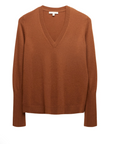 Ava Cashmere V-Neck Sweater by Not Monday