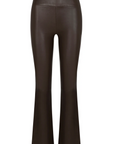 Leather Micro Flare Pant by SPRWMN