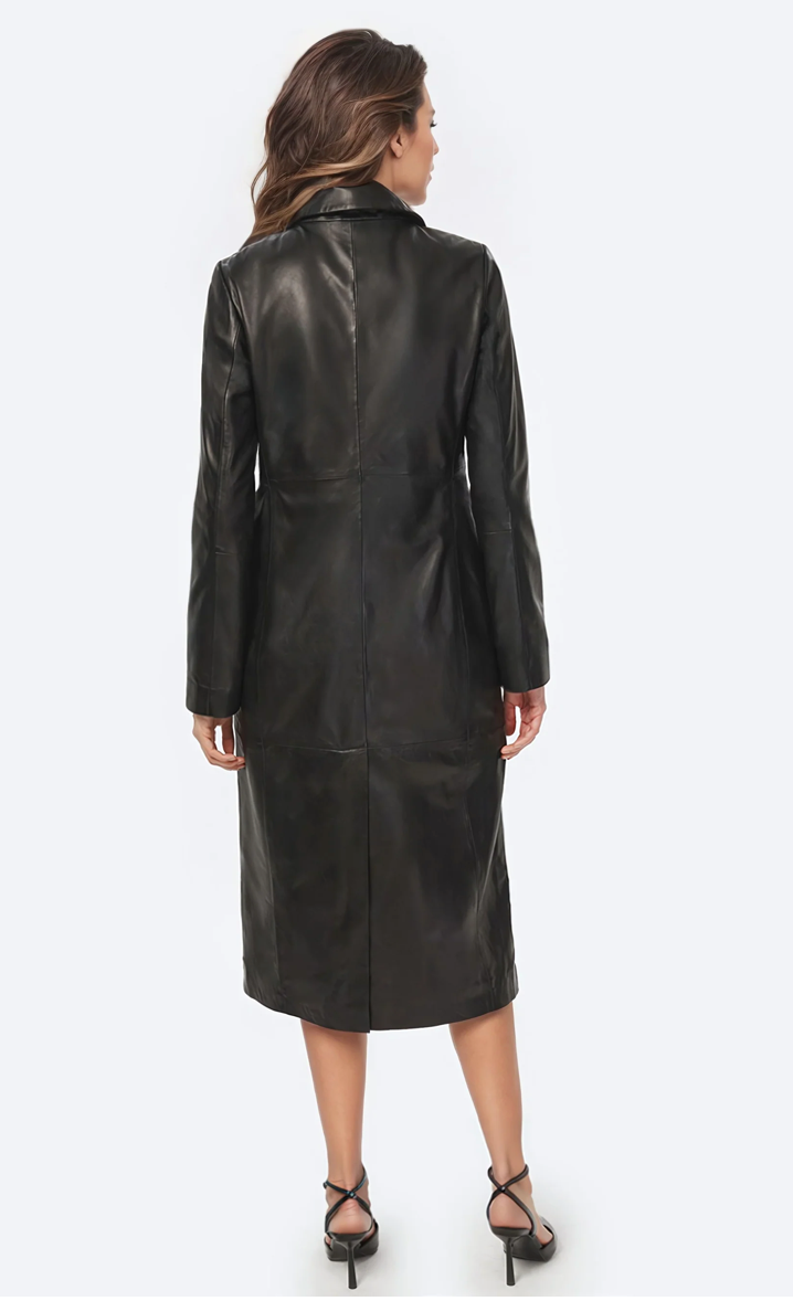 Eddie Leather Trench by Cami NYC