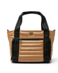 Jr. Jet Set Wingman Bag in Glossy Caramel by Think Royln