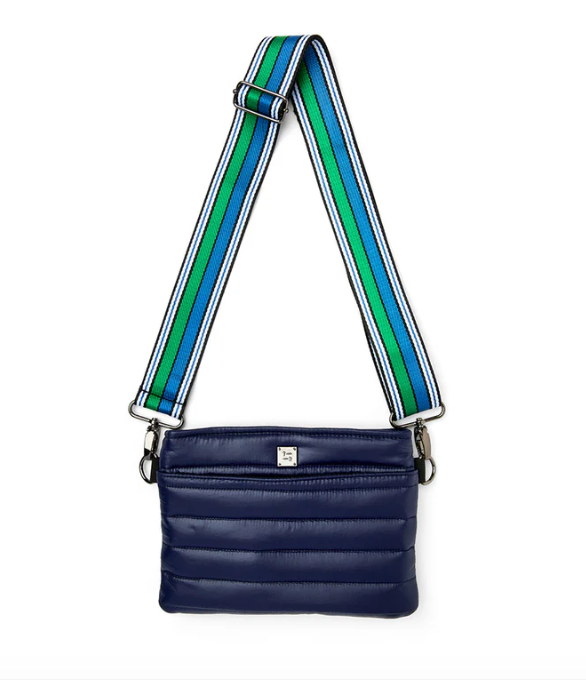 Bum Bag 2.0 in Shiny Navy by Think Royln