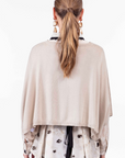 Flora Oversized Sweater in Beige by Indies