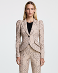 Pouf Sleeve One Button Blazer by Smythe