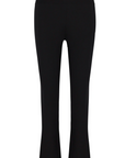 Black Casanova Ankle Flare Leggings by SPRWMN