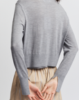 Elodie Layered Crewneck Knit by Saint Art