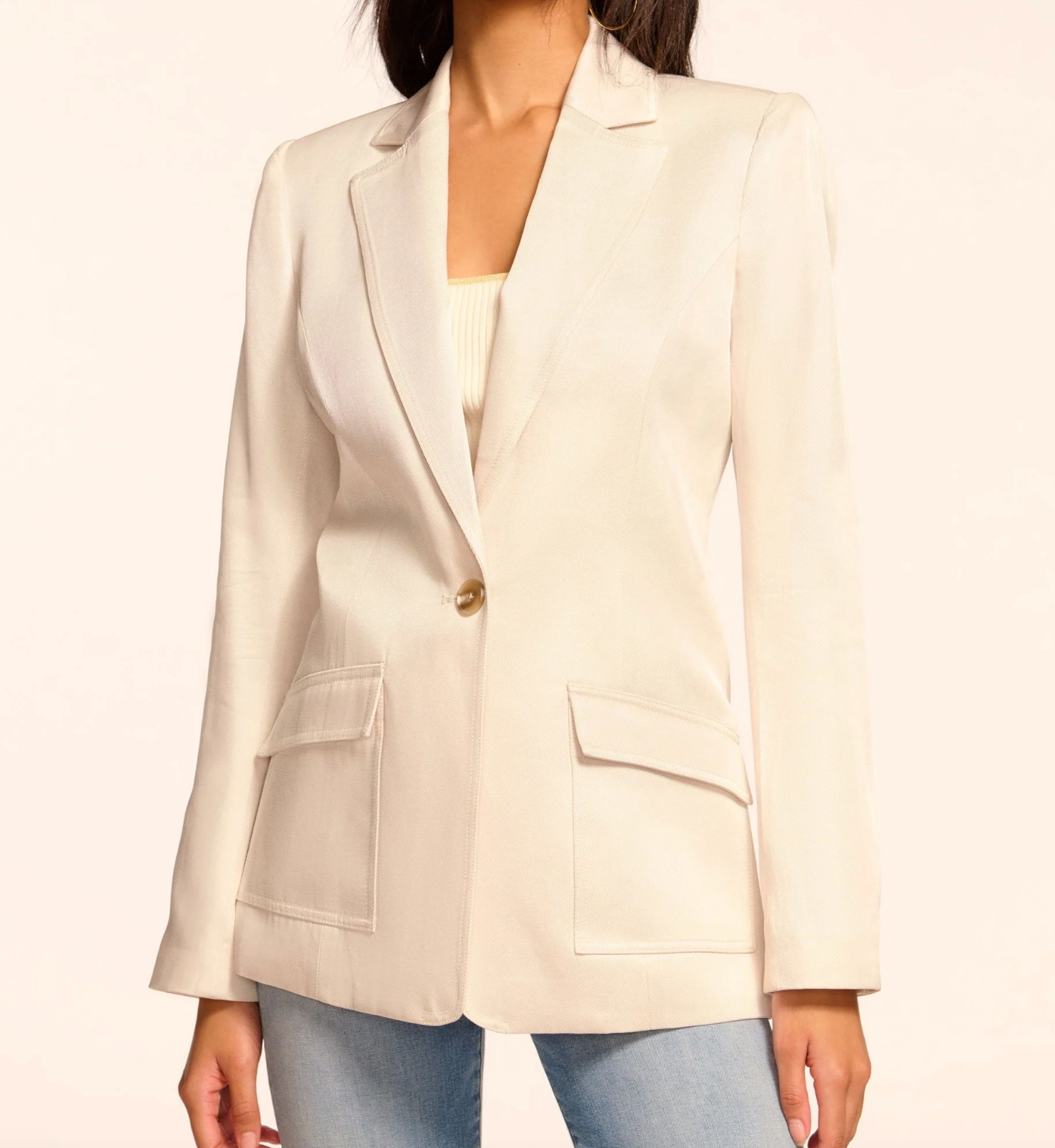 Maddie Twill Blazer by Ramy Brook