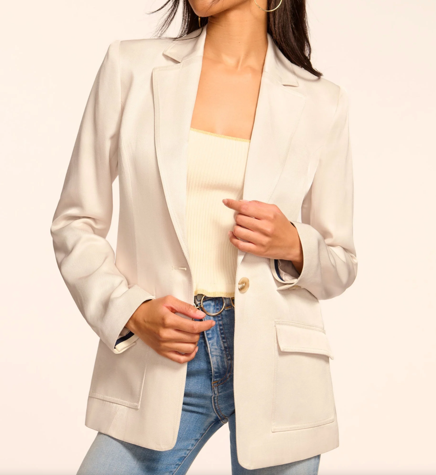 Maddie Twill Blazer by Ramy Brook