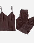 Silk Bias Camisole in Mocha by Michelle Jonas - Haven