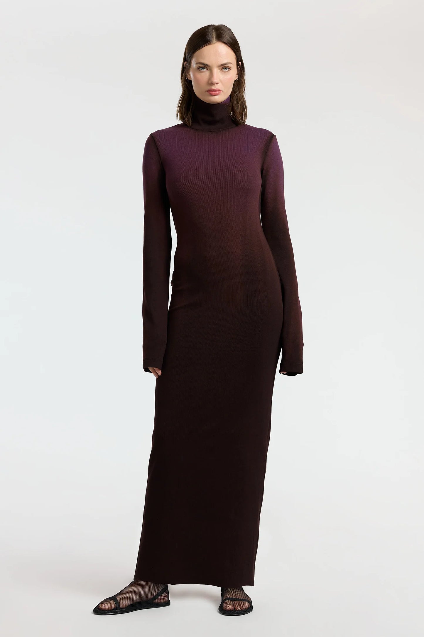 Verona Turtleneck Maxi Dress by Cotton Citizen