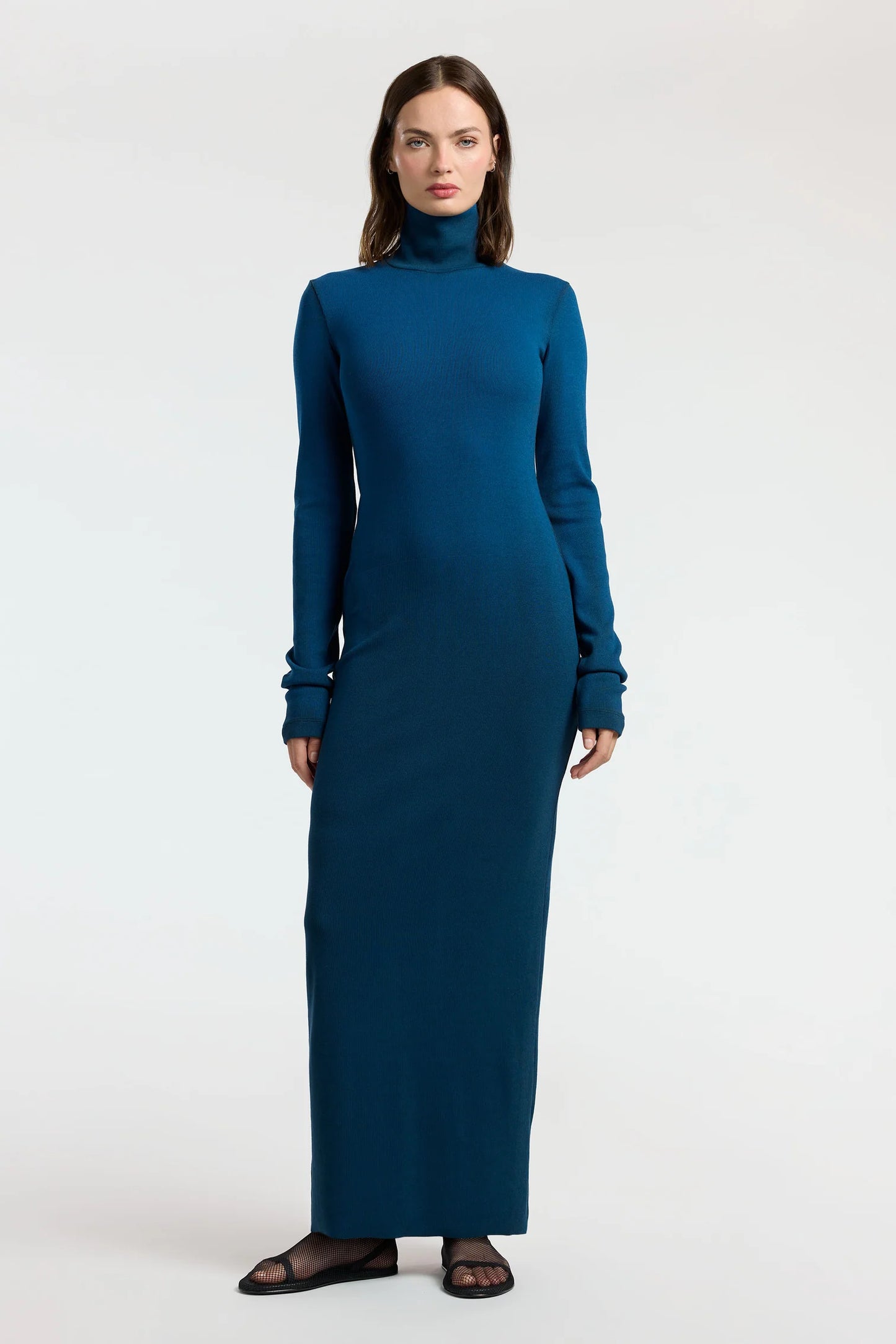 Verona Turtleneck Maxi Dress by Cotton Citizen