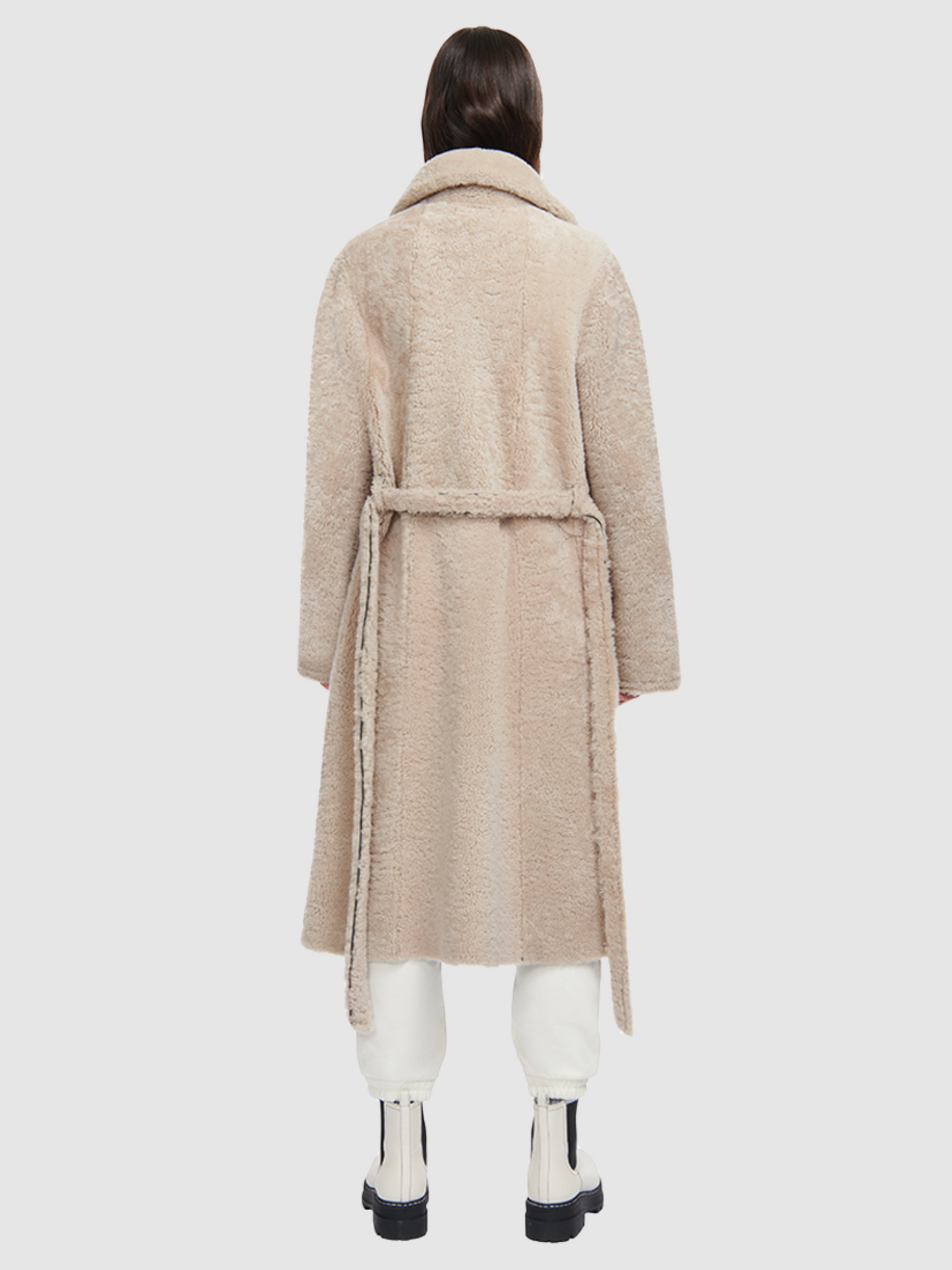 Zira Shearling Coat by HiSO