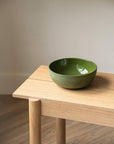 Handmade Porcelain Salad Serving Bowl Green - Haven