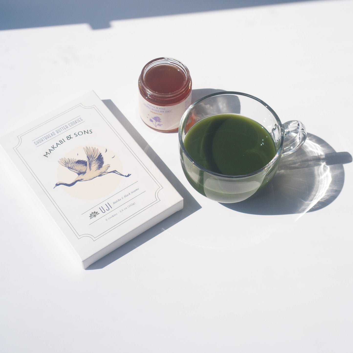 Matcha Toasted Black Sesame Cookies - Uji