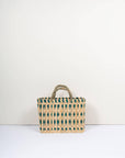 Woven Reed Basket, Green Set of 3 - Haven