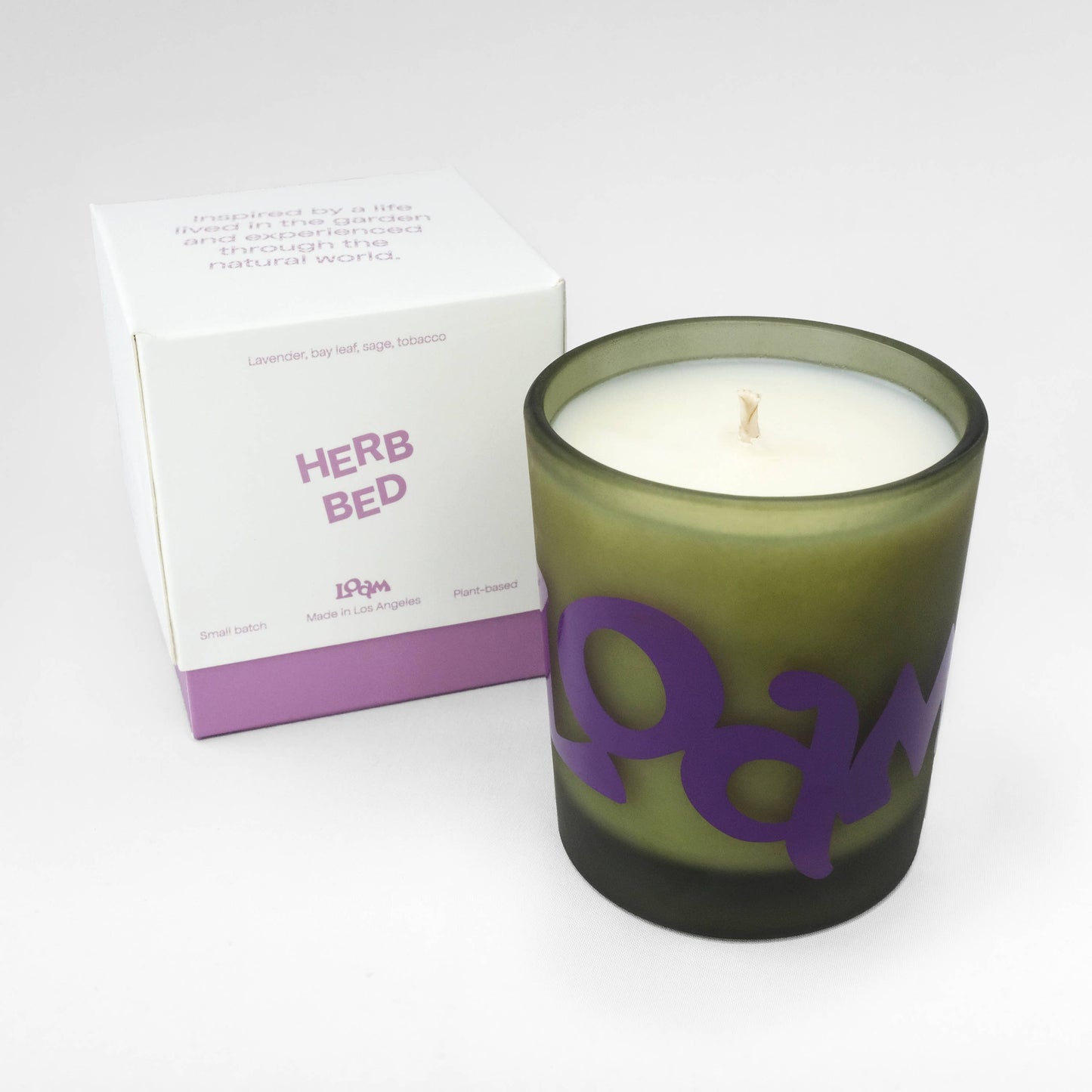 Herb Bed Candle