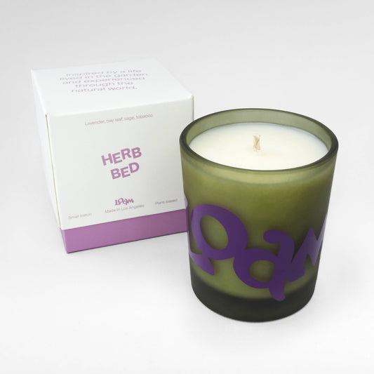 Herb Bed Candle