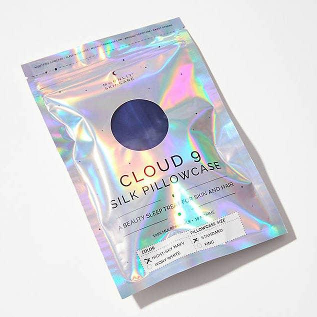 Cloud 9 Silk Pillowcase - NIGHT SKY NAVY