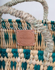 Woven Reed Basket, Green Set of 3 - Haven