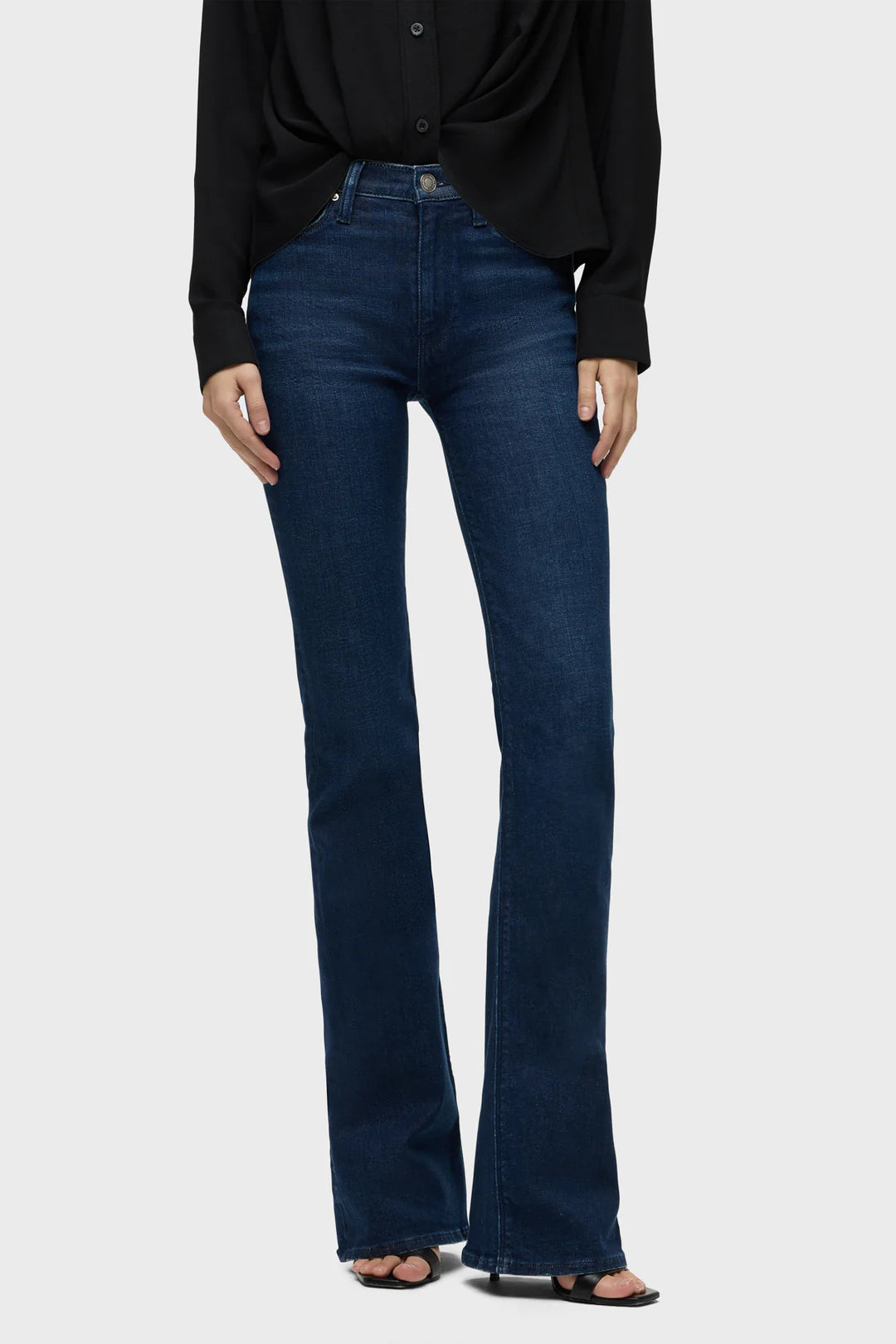 Barbara High-Rise Bootcut Jeans by Hudson