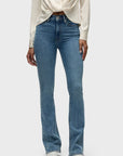 Barbara High-Rise Bootcut Jeans in Catalina by Hudson