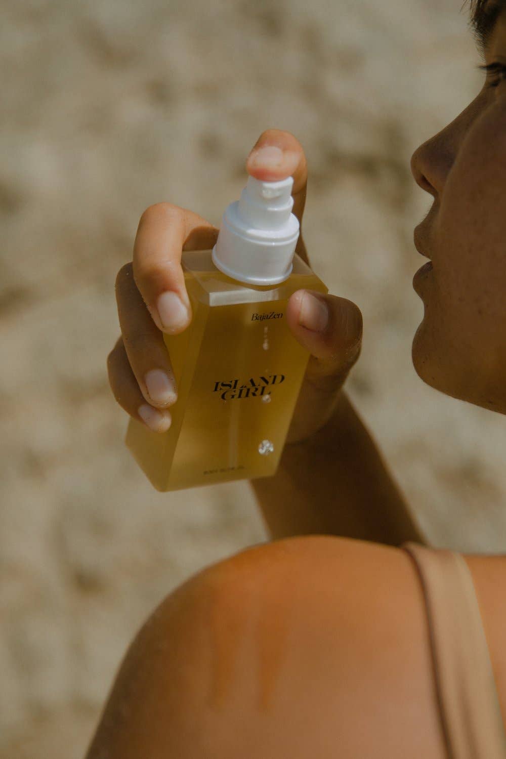 Island Girl Body Glow Oil by Baja Zen