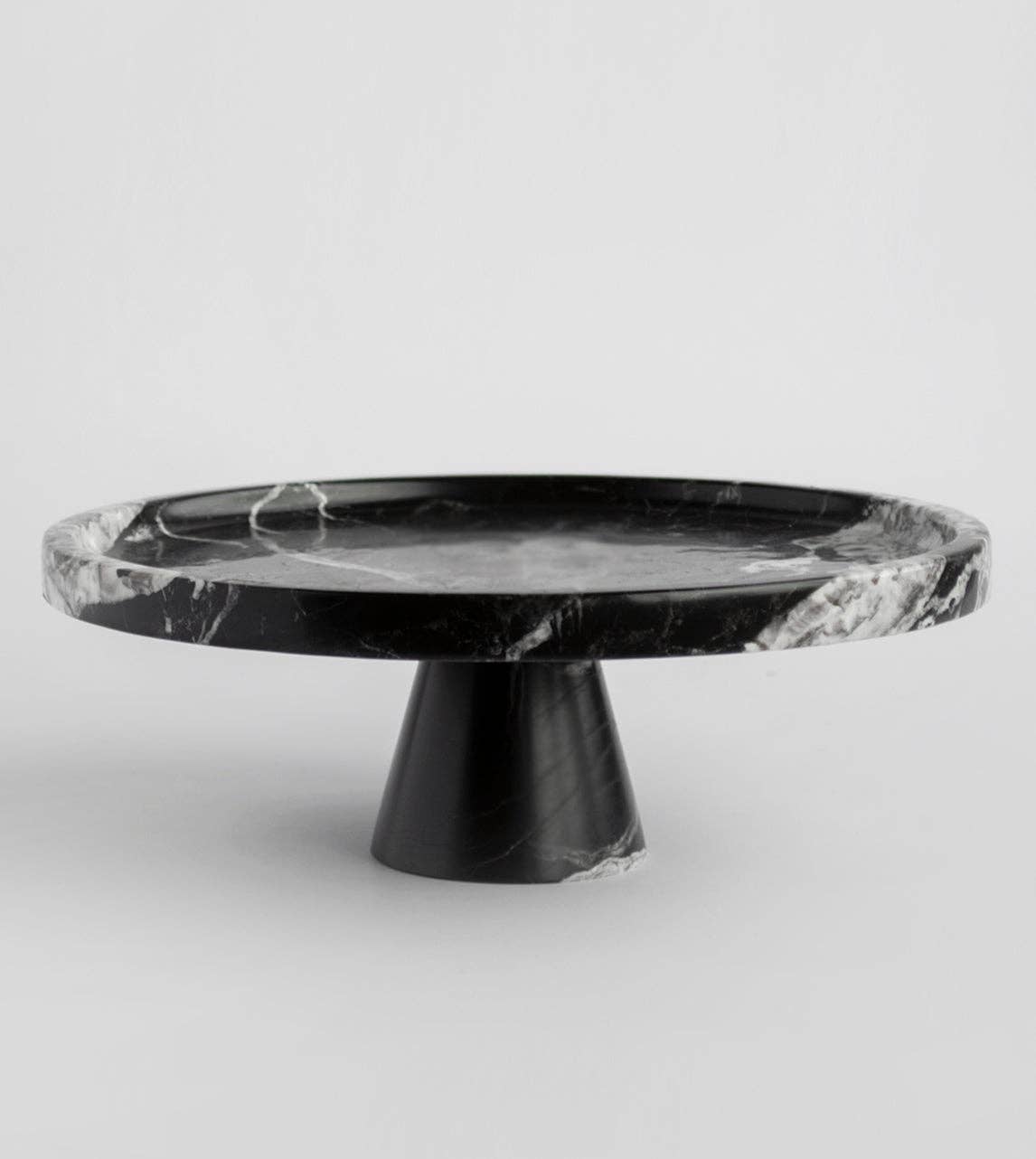 BLACK MARBLE CAKE STAND