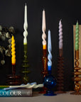 MÆGEN Spiral Taper Candles - 3 Pack - Sage