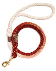 The Arizona Cotton Rope Dog Leash by Found my Animal