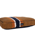 Shinola Pet Rectangular Pet Napper Dog Bed in Brown