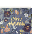 Hanukkah Flowers Hanukkah greeting card