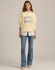 The Collegiate Sweatshirt in Moonbeam by Favorite Daughter