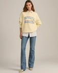 The Collegiate Sweatshirt in Moonbeam by Favorite Daughter