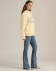 The Collegiate Sweatshirt in Moonbeam by Favorite Daughter