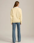 The Collegiate Sweatshirt in Moonbeam by Favorite Daughter