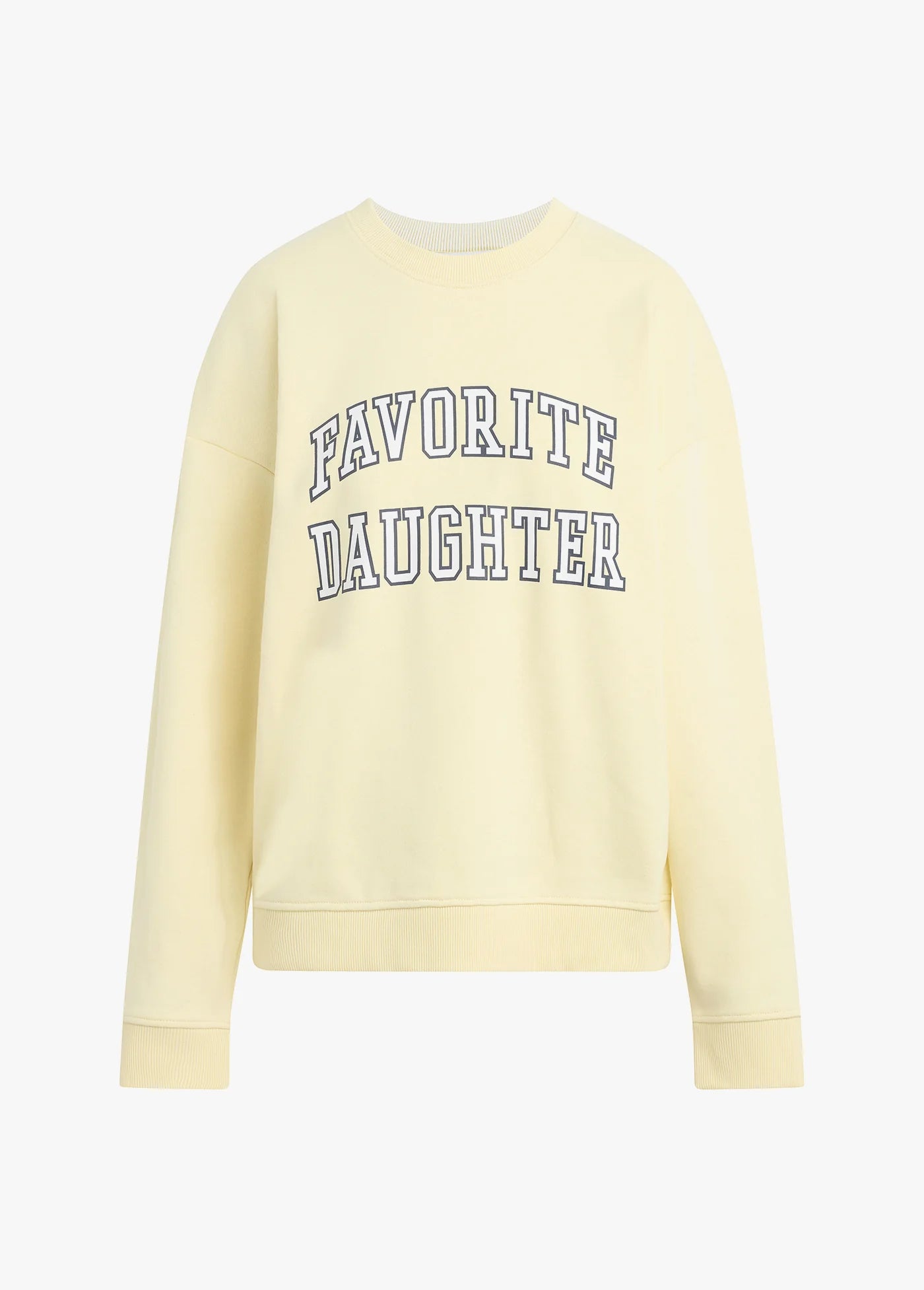 The Collegiate Sweatshirt in Moonbeam by Favorite Daughter