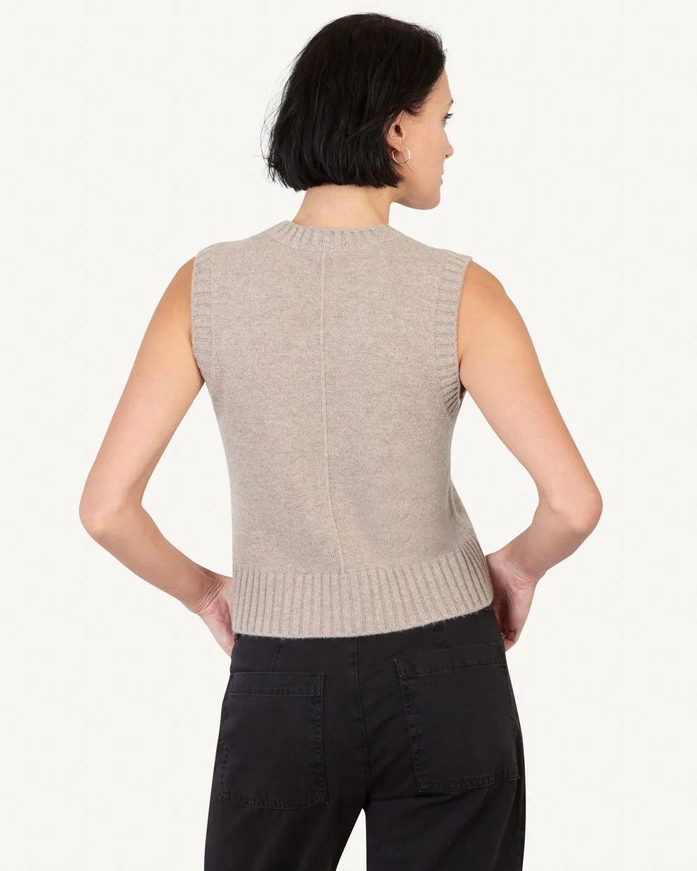 Gillian Sweater Vest by Not Monday