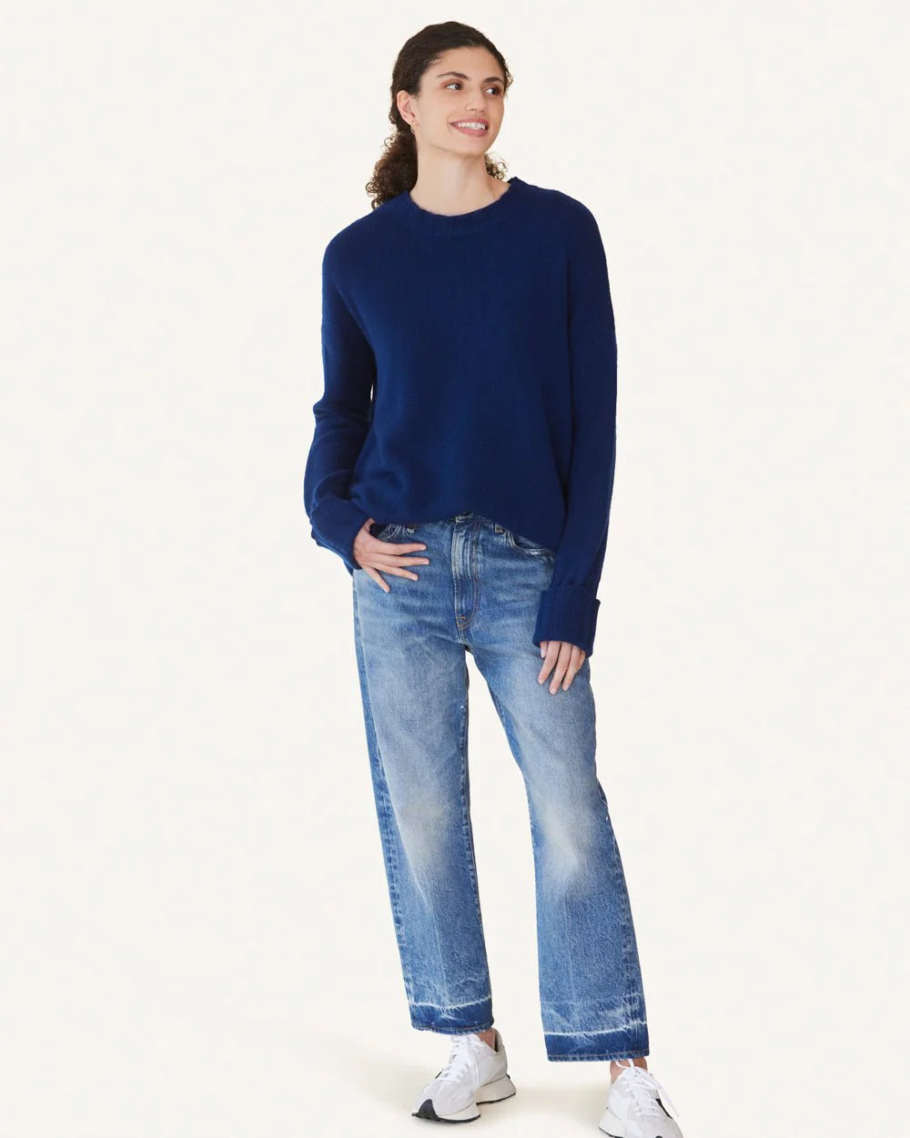 Mila Cashmere Crewneck by Not Monday