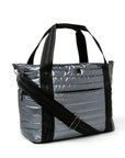 Jet Set Wingman Bag in Pearl Pewter by Think Royln