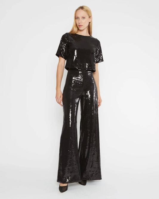 Sequin Wide Leg Pant by Ripley Rader