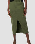 Reconstructed Skirt with Cargo Welt Pockets by Hudson - Haven