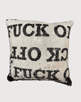 "F*CK OFF" Large Letters Sequin Pillow by Any Old Iron - Haven