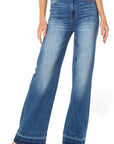 The Van High Waist Wide Leg Jeans by Serra - Haven