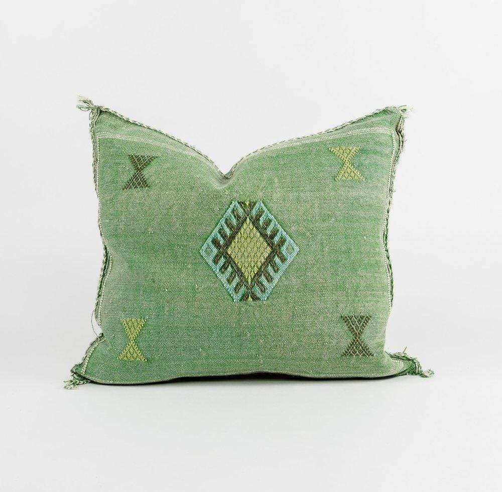 BIB Pillow Throw Pillow in Green - Haven